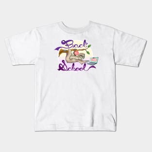 Back to School 2020 | Sloth Kids T-Shirt